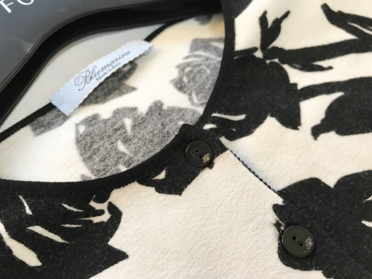 ブルマリン ブルマリン BURUMARINN 高価 イタリア製 洗練 Luxeモノクロフラワーカーディガン 黒 I38 D32【ブルーベース/ウインタータイプ/冬タイプ】 &frasl; BLUMARINEに関する最新記事 | Page 3 | Vogue Japan