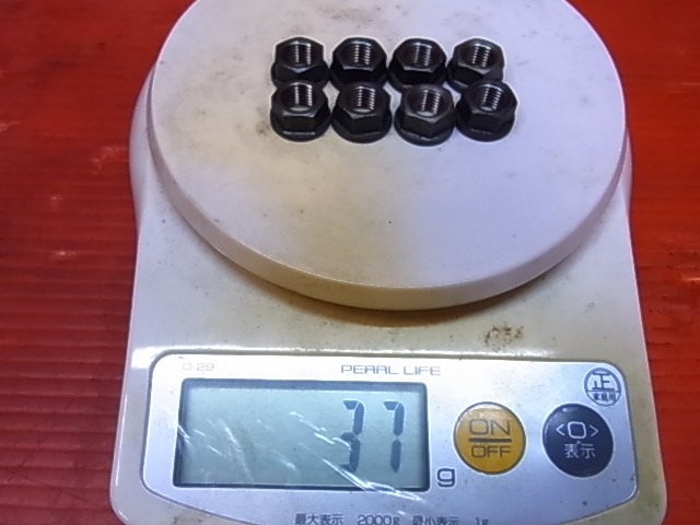 E680・4AG TRDコンロッドボルト用・強化ナット 13266-AE801 GrA N2 FT 16V4AG 20V4AG 軽量 1台分/8本セット AE86/AE92/AE82/AE101/AE111