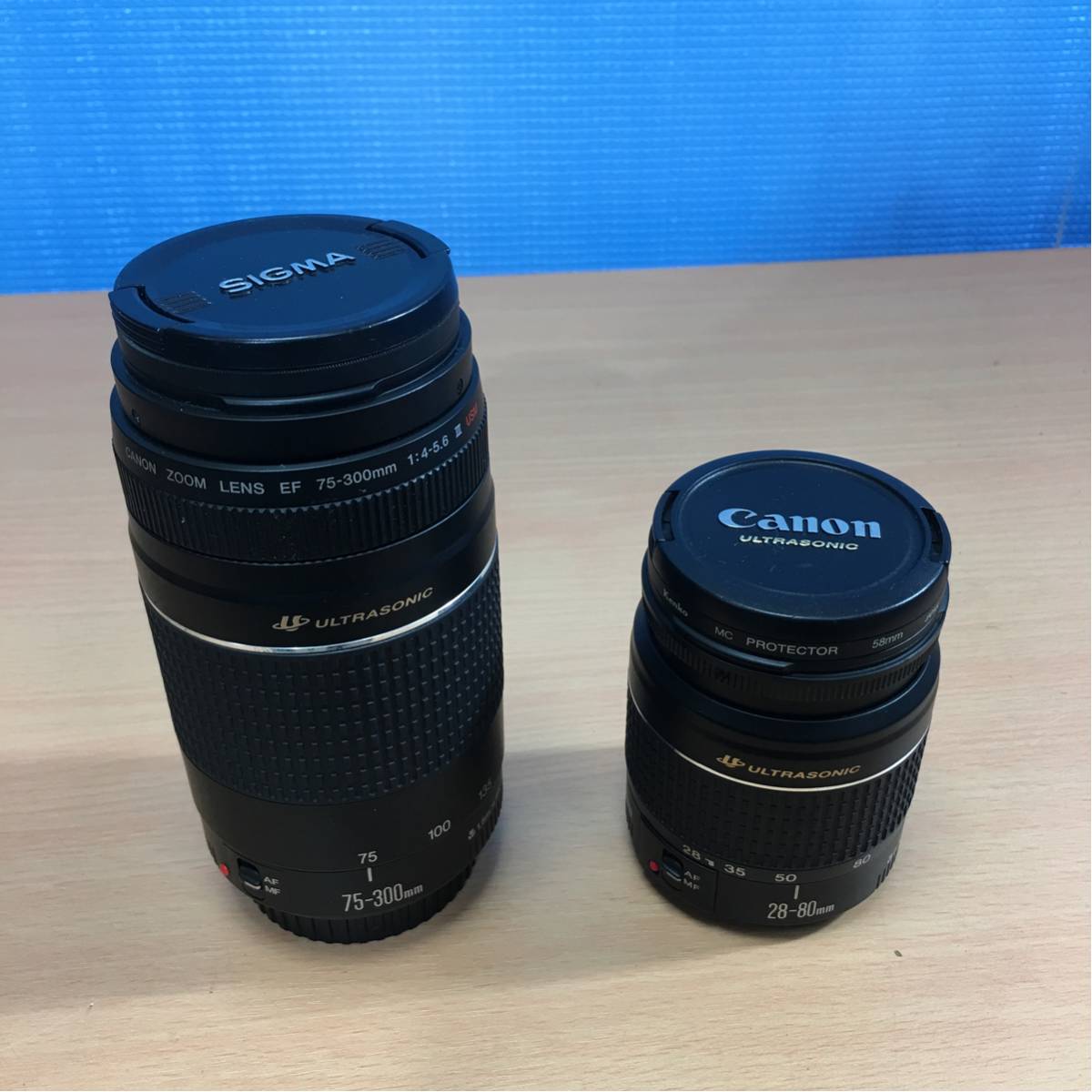 EF 75-300mm Canon 1:4-5.6 ULTRASONIC ZOOM LENS レンズ III ズーム 