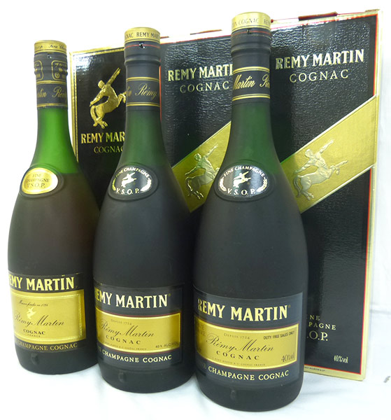 (M8876)コニャック★レミーマルタンV.S.O.P.まとめ★REMY MARTIN V.S.O.P.★700ml★計3点★お酒