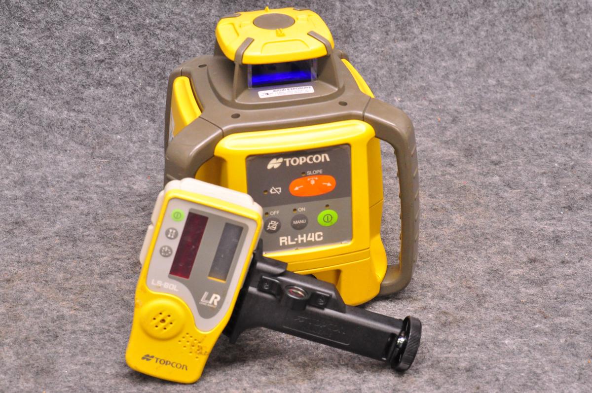 中古品 トプコン/TOPCON ロ－テ－ティングレーザー RL-H4C 受光器 範囲 