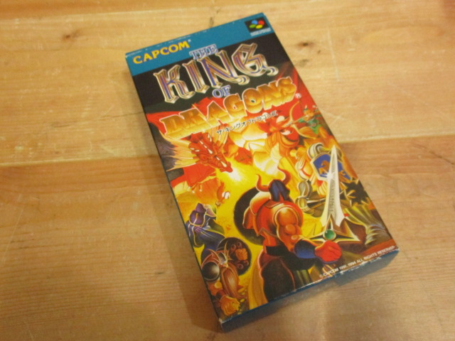 スーパーファミコン THE KING OF DRAGONS ザ・キングオブドラゴンズ CAPCOM 中古