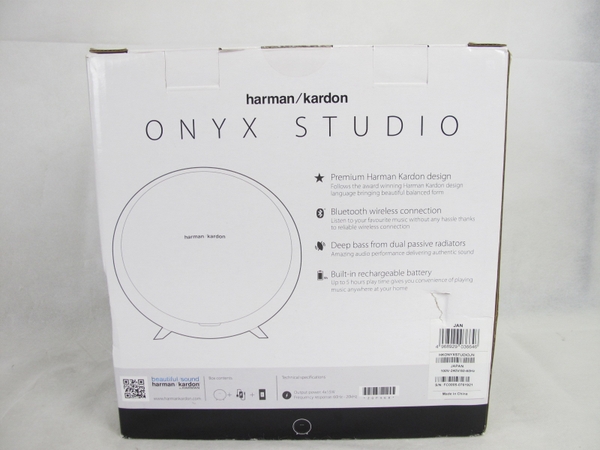 未使用 HARMAN Kardon ハーマン カードン ONYX STUDIO ワイヤレス