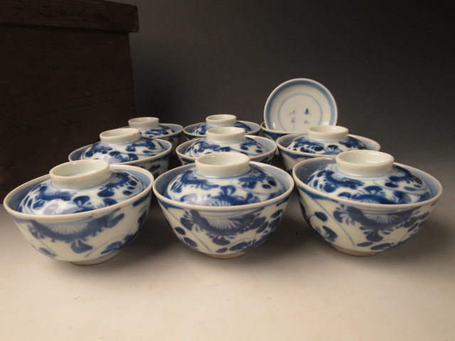 古伊万里 染付 | 江戸時代 蓋茶碗 SHOP偶然と必然の間 iichi