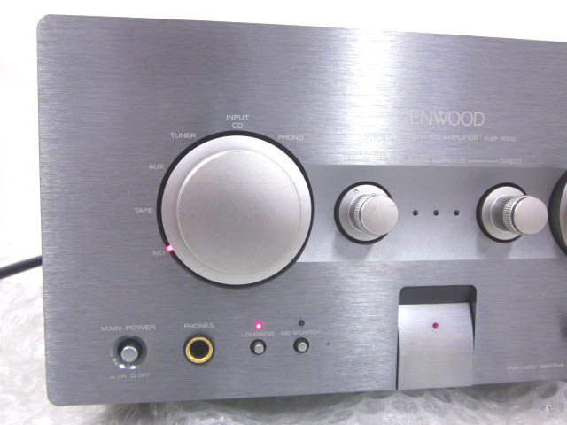 ○ KENWOOD KAF-7002 STEREO INTEGRATED AMPLIFIER　ケンウッド　高音質　プリメインアンプ　日本製_2