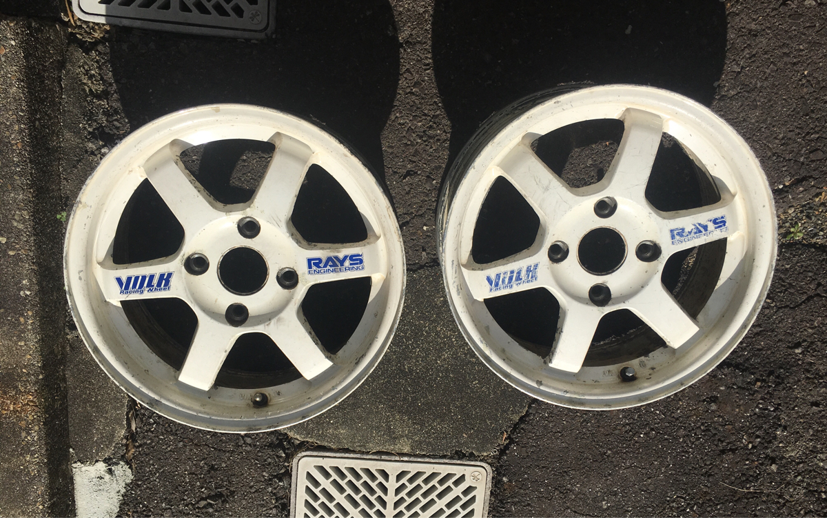 レイズ TE37 15×6.5J +45 114.3 4H RAYS