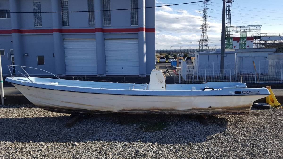 ★★ 23フィート 和船 中古 埼玉県 陸送可 船体のみ ★★