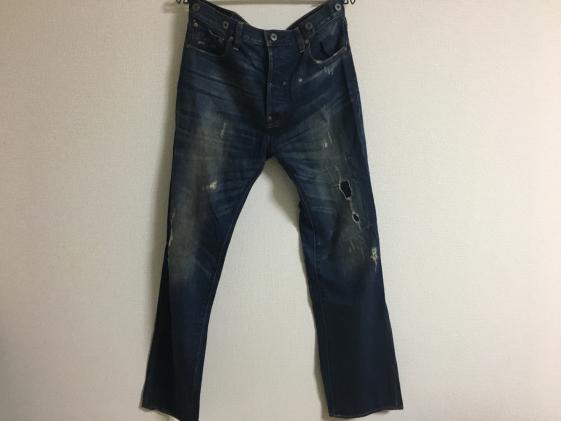 LEVIS リーバイス デニム 201 W29 ダメージジーンズ