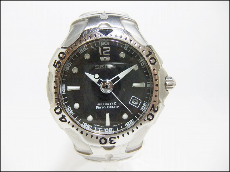 ☆SEIKO◇キネティック KINETIC AUTO-RELAY オートリレー 5J22-0A50 