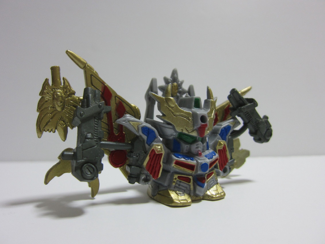 SDガンダム 未切り 彩色グレー 四代目大将軍 /ガン消し 消しゴム 