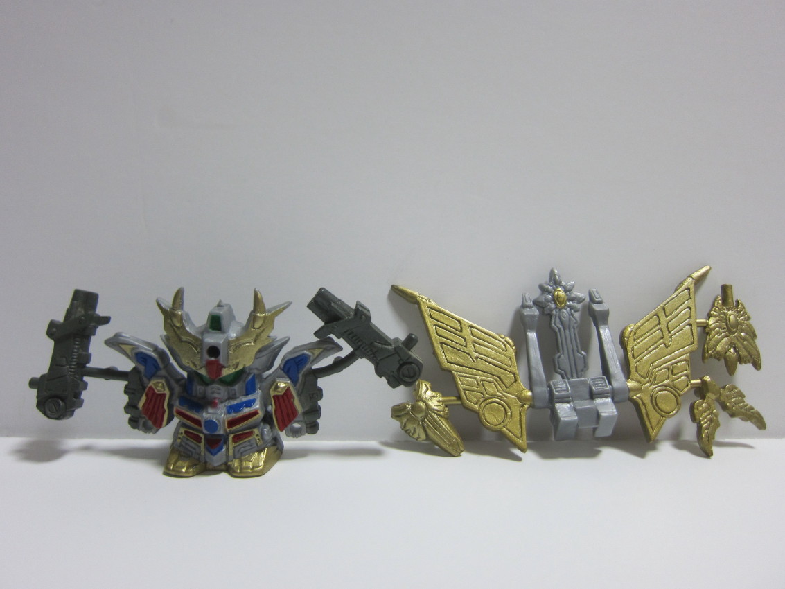 SD ガン消し 四代目大将軍 SDガンダム 未切り 彩色グレー 四代目大