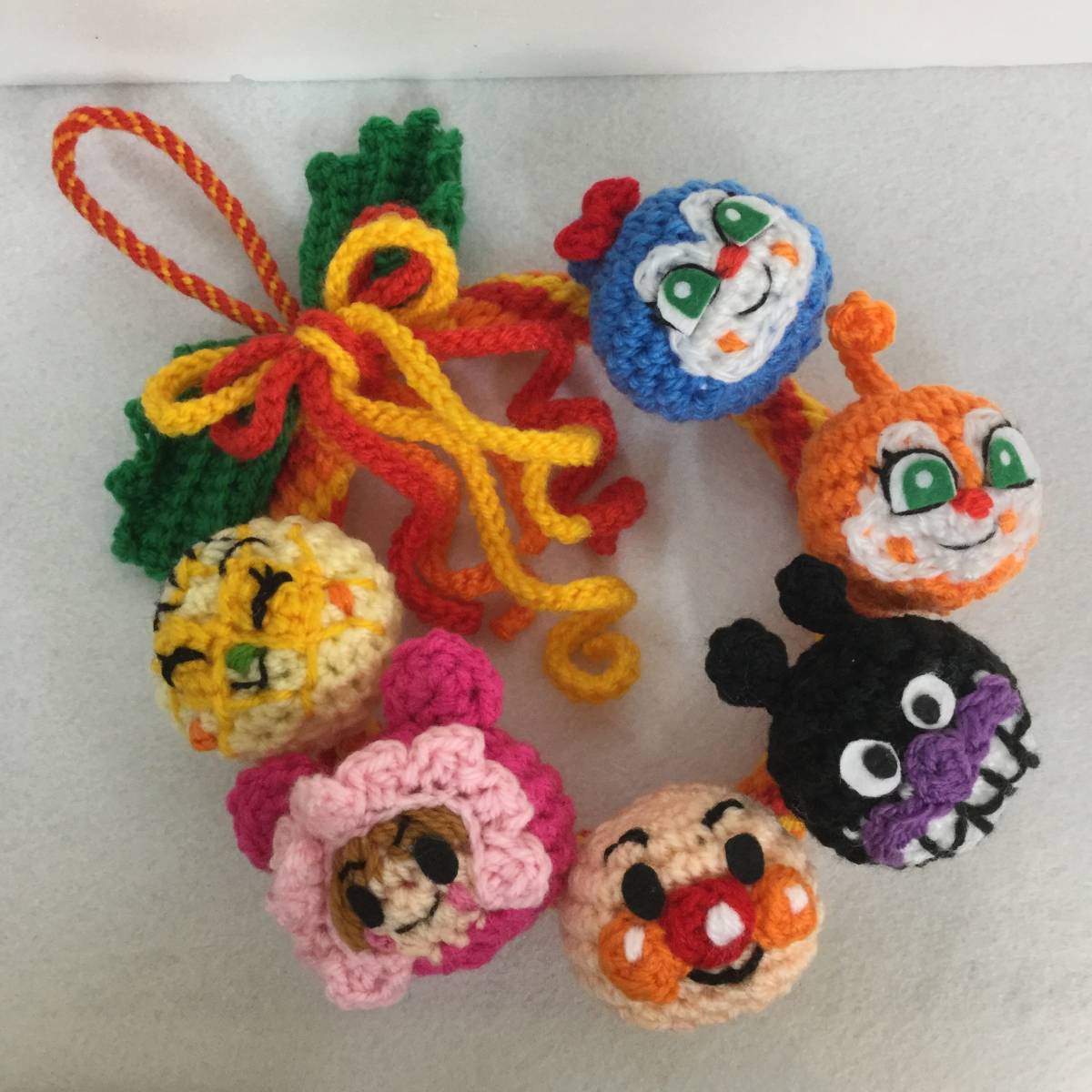 アンパンマン ハンドメイド バイキンマン ドキンちゃん メロンパンナちゃん あみぐるみ クリスマスリース アンパンマン 売買されたオークション情報 Yahooの商品情報をアーカイブ公開 オークファン Aucfan Com