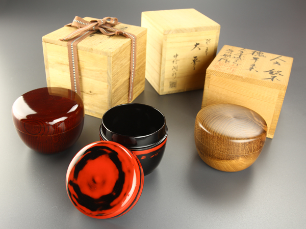 飛HA】茶道具 竹内幸斎作 兜蒔絵 中棗 共箱 CTL3 Yahoo!オークション