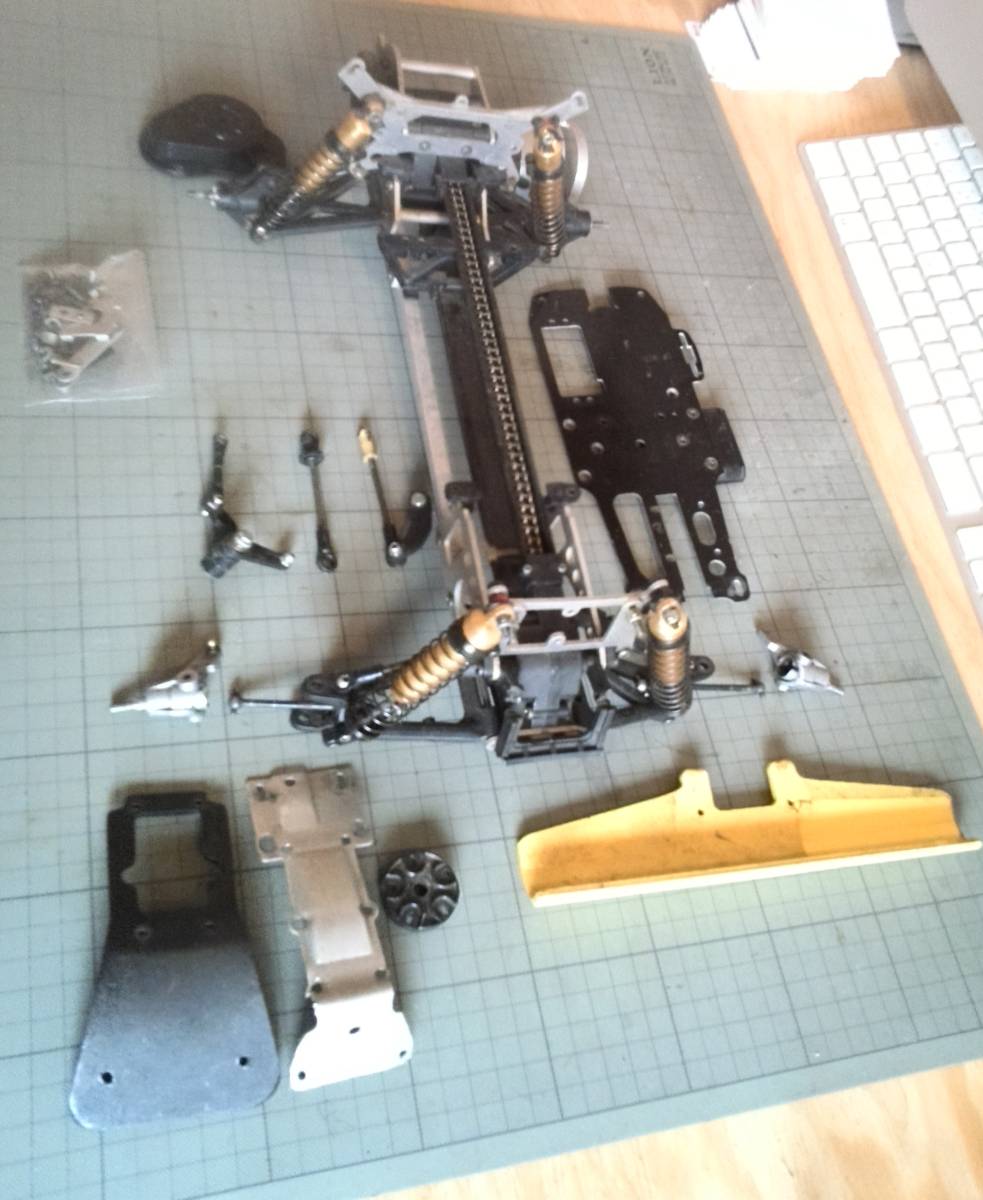 【ジャンク・部品取】　京商オプティマ　初期型