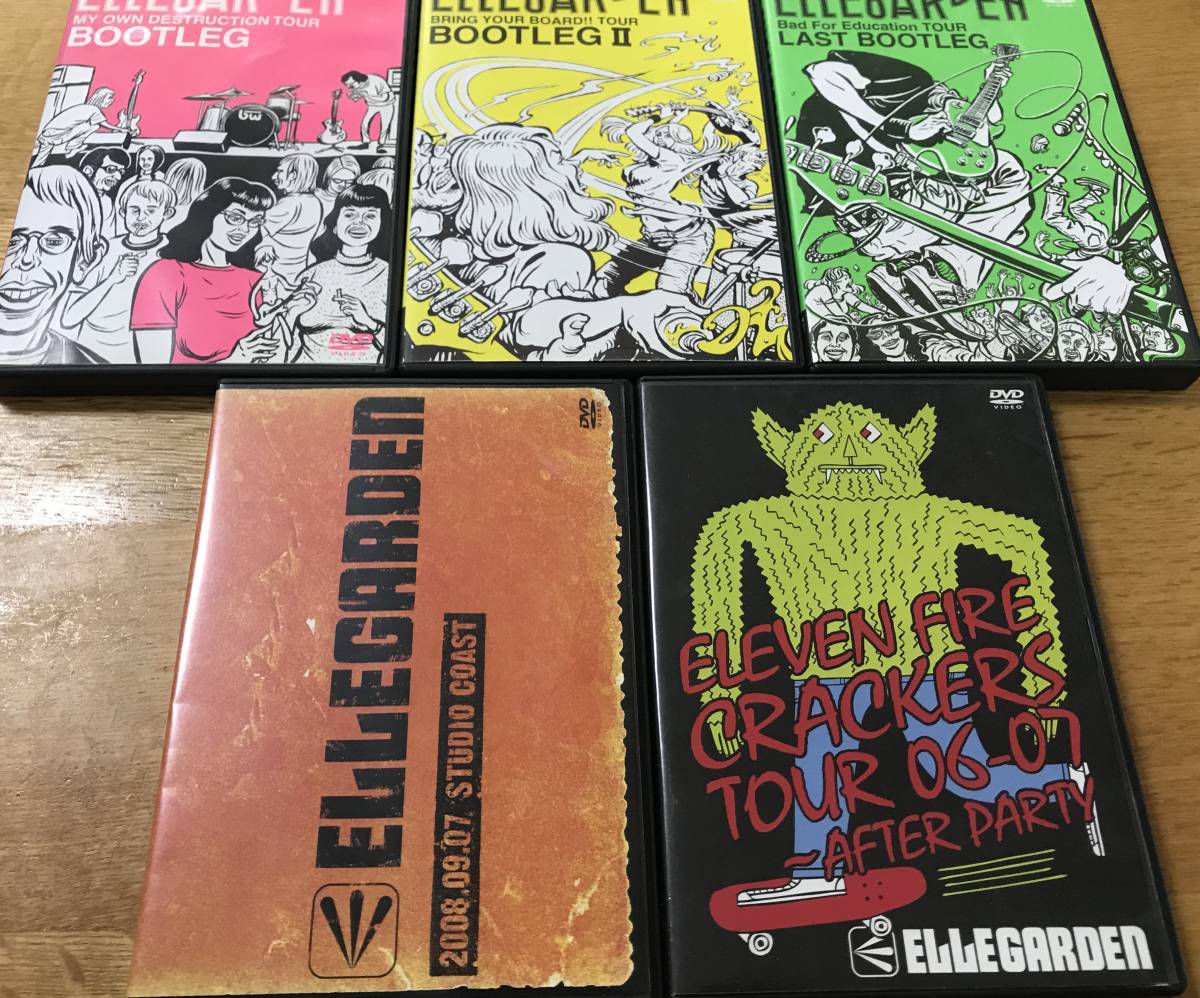 ELLEGARDEN - DVD5枚セット - エルレガーデン - the HIATUS - MONOEYES