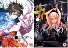 【送料無料/新品未開封】ギルティクラウン コンプリートDVD-BOX1&2セット (全22話， 501分) /GUILTY CROWN アニメ