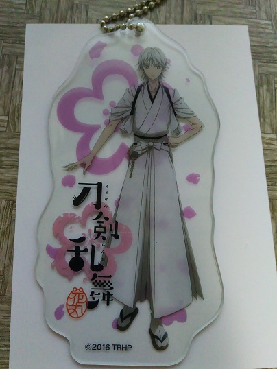 刀剣乱舞 【刀剣乱舞】鶴丸国永☆ぽてだん スリーコインズ 3COINS ネームタグ ラバー 3つセット ぽてだん 3COINS スリコ ネームタグ 全9種+5個(計14個