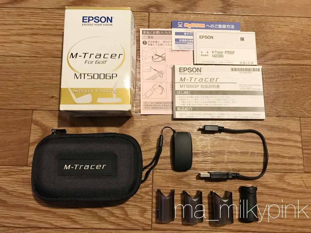 【美品】EPSON M-Tracer For Golf MT500GP