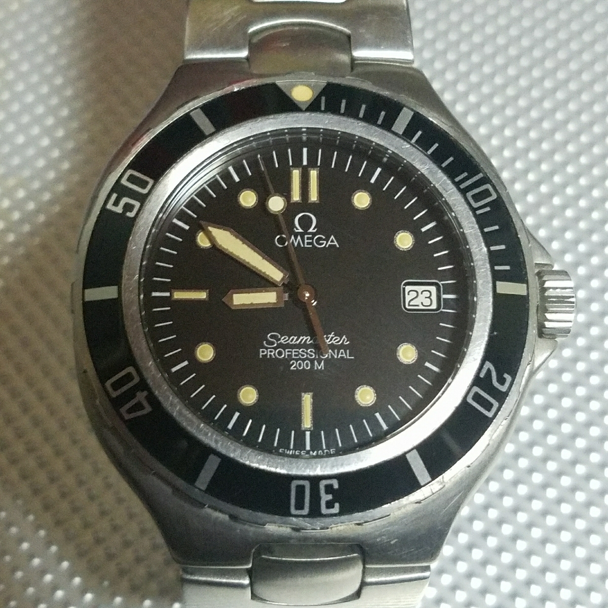 オメガシーマスター200　QZ　美品　送料無料