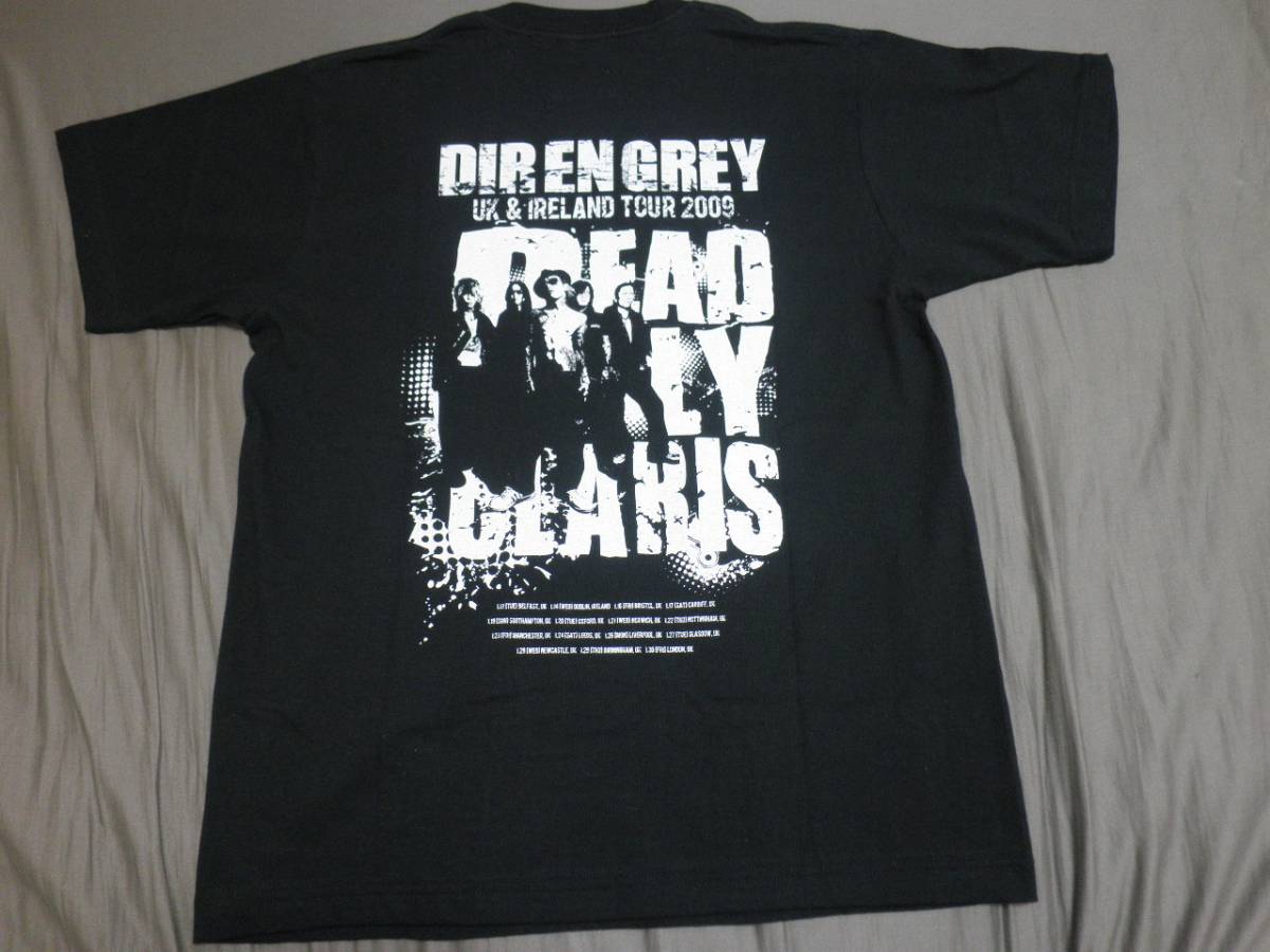 DIR EN GREY / UROBOROS 海外ツアー Tシャツ / ブラック Mサイズ / 室内試着のみ 新品同様品