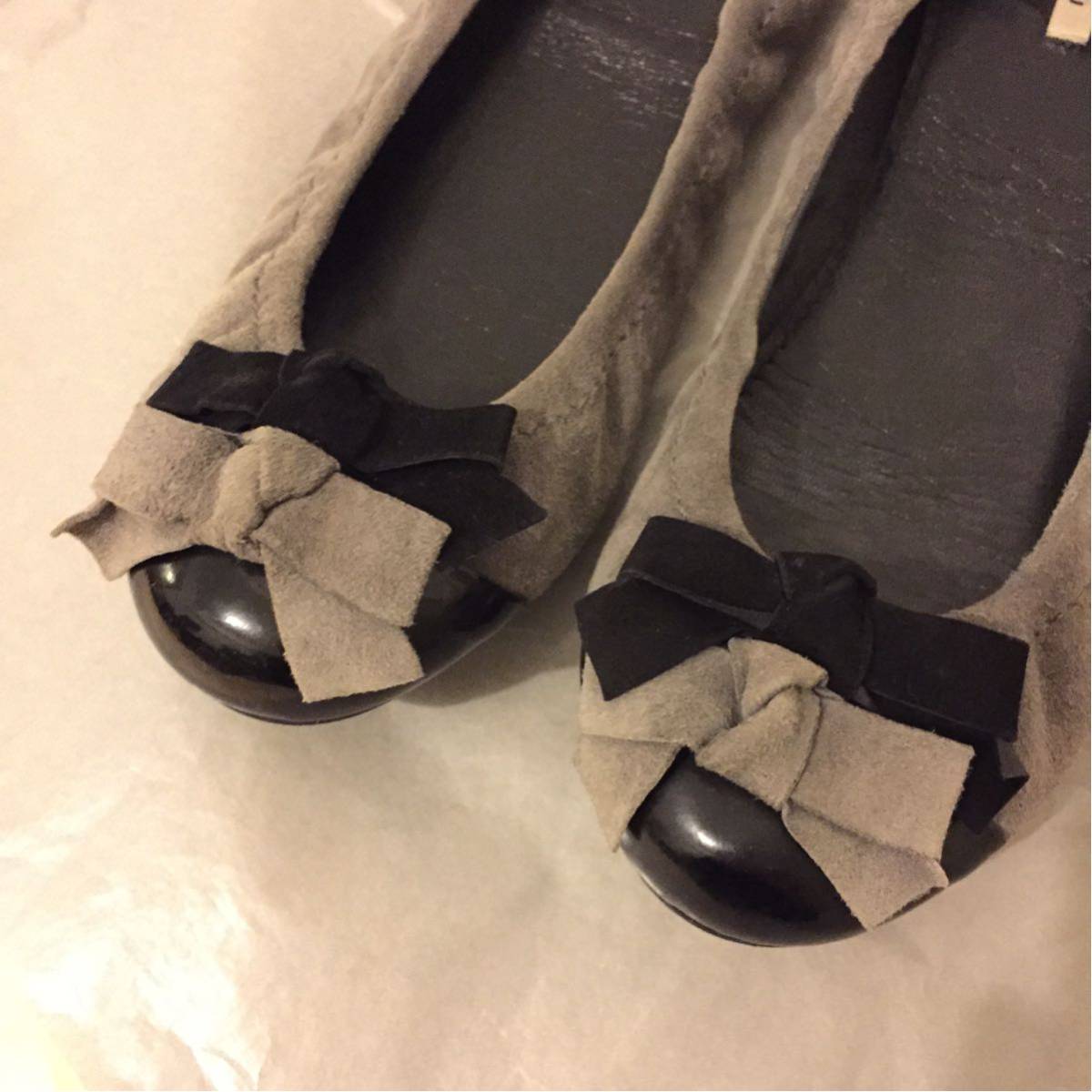 miumiu ミュウミュウ リボン バレエシューズ 361/2 シューズ 23.5cm