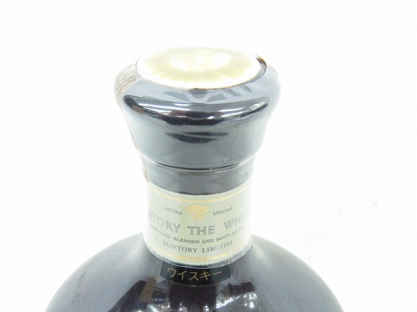 未開栓】SUNTORY サントリー 有田磁器 陶器ボトル ウイスキー 750ml 43