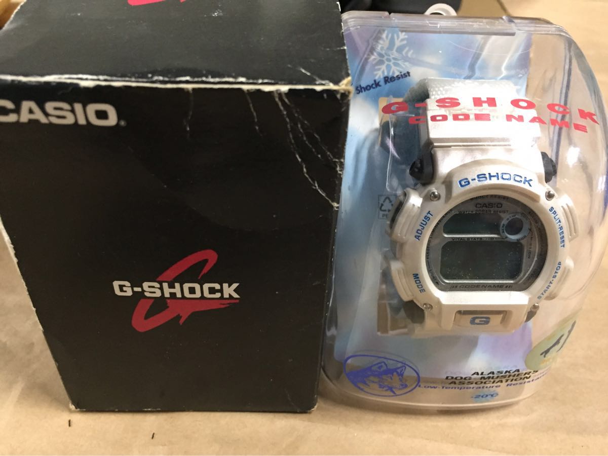 G-SHOCK/Gショック □DW-8800AJ-7AT アラスカ 犬ぞり ホワイト 白