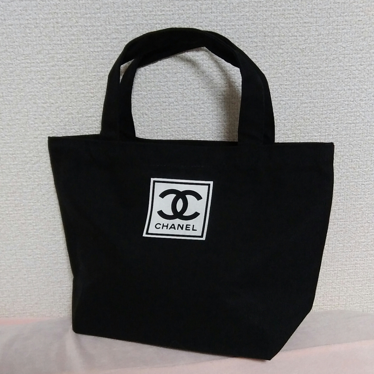 CHANEL/シャネル ノベルティ スポーツライン ブラック ミニトート 