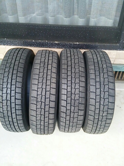 2016年製155/65R14 ダンロップ ウィンターマックス スタットレス4本 １シーズン使用 極上