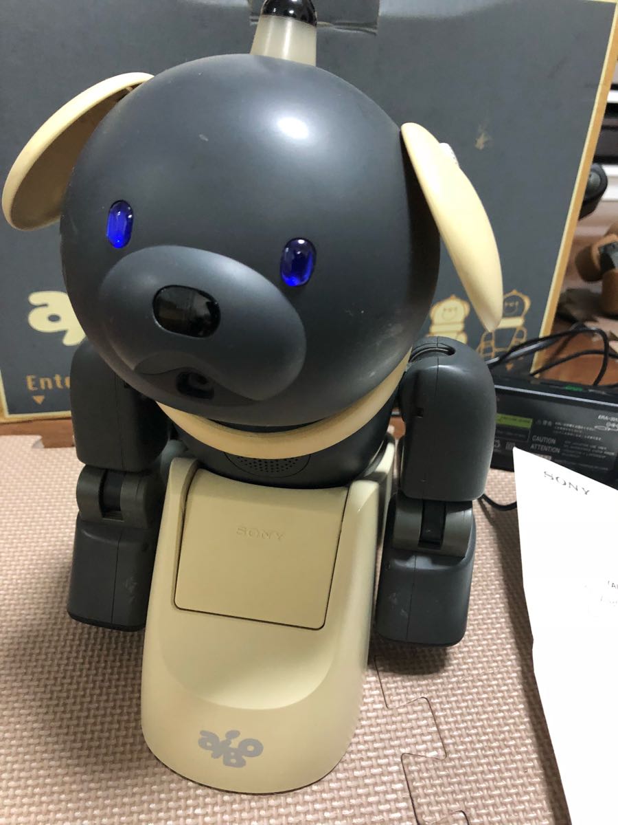 ソニー/SONY aibo/アイボ ers-312 マカロン 黒/ブラック 箱付き