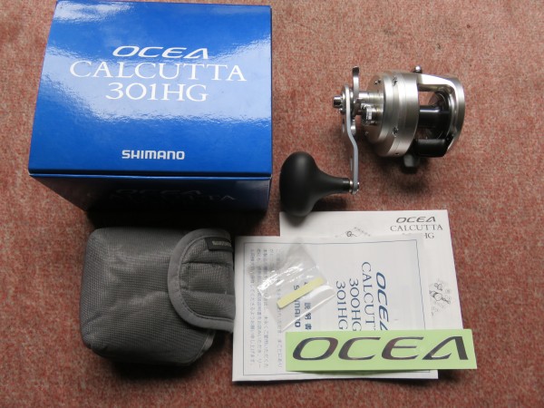 中古品 シマノ オシア カルカッタ 301HG(左) SHIMANO 【公式通販】
