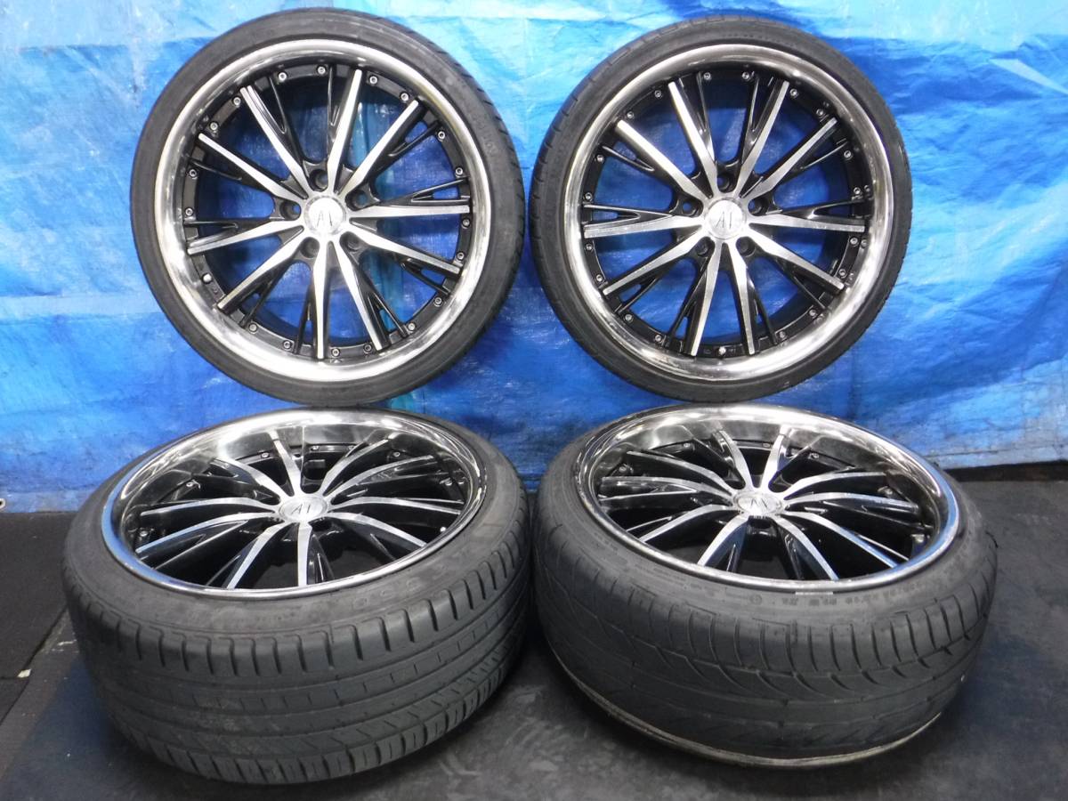 5H 114.3（8.5JJ ＋45 / 9.5JJ +45）19インチ 社外品 RIVERSIDE