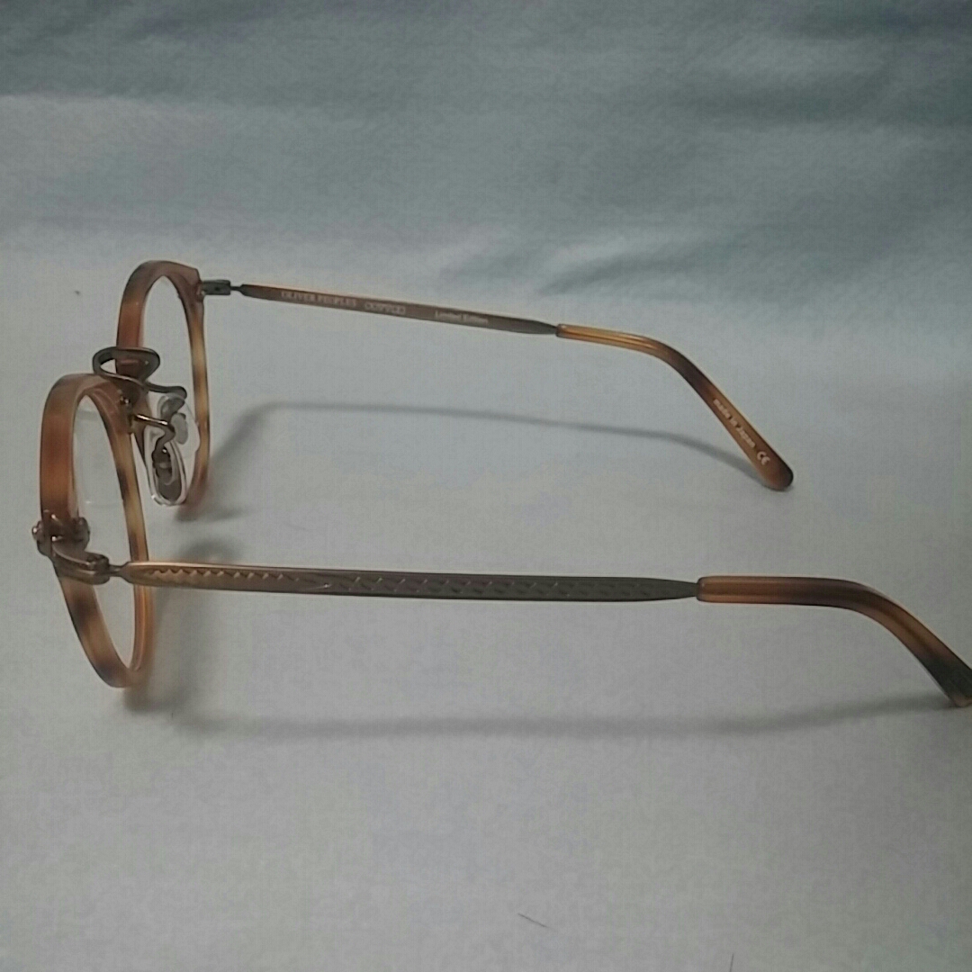 ◎OLIVER PEOPLES 雅　鼈甲柄フレーム　オルゴール　ov5184 1382 505 47口24 142