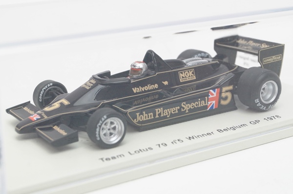 スパーク 1/43 ロータス 79 F1 ベルギーGP 1978 優勝 #5 M