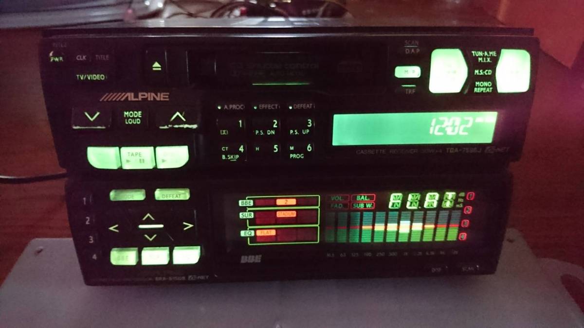 アルパイン TDA-7536J ERA-G150S 取扱説明書付き 動作確認済み ALPINE
