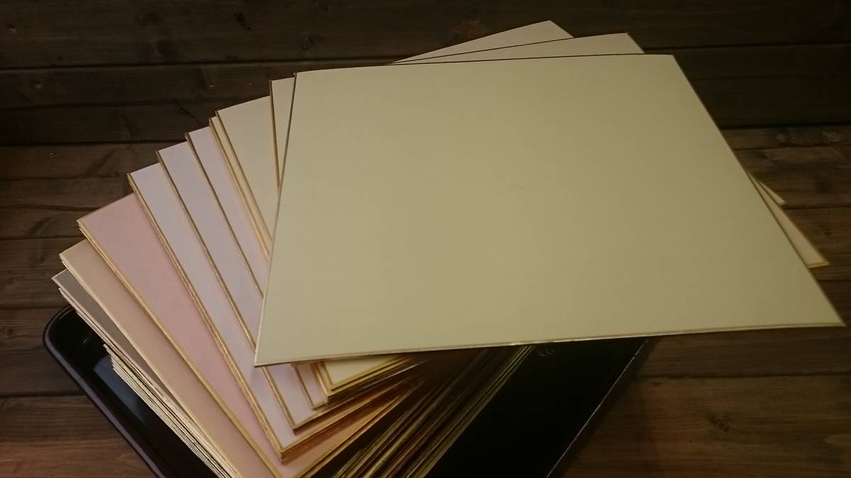 未使用 カラー色紙 高級色紙 90枚 いろいろな色 書道 書画 書道 未使用 -