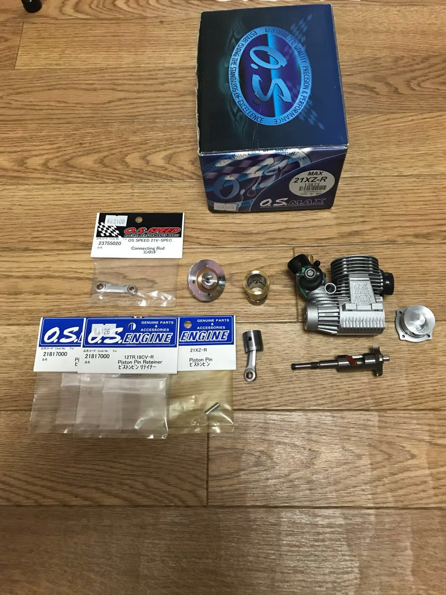 OS MAX 21XZ-R 中古 OS 21XZ-R MAX 中古 21XZ-B O.S. マフラー付(エンジン)｜売買された
