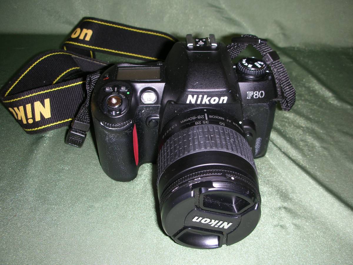 ジャンク Nikon F80 AF-S DX NIKKOR 18-55mm / AF NIKKOR 28-80mm 一眼