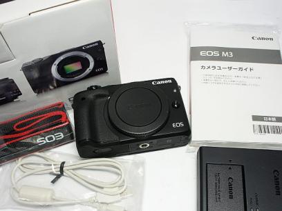 ●安心保証 即日発送●新品同様●EOS M3 ブラック●