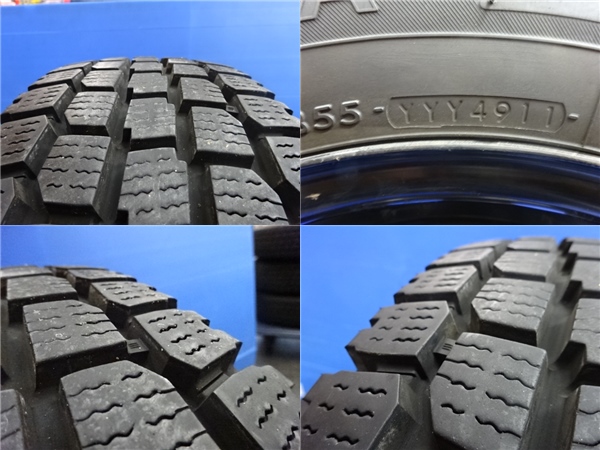 ハイエース 純正 スチール 15インチ 6J +33 6H139 ＆ ブリヂストン