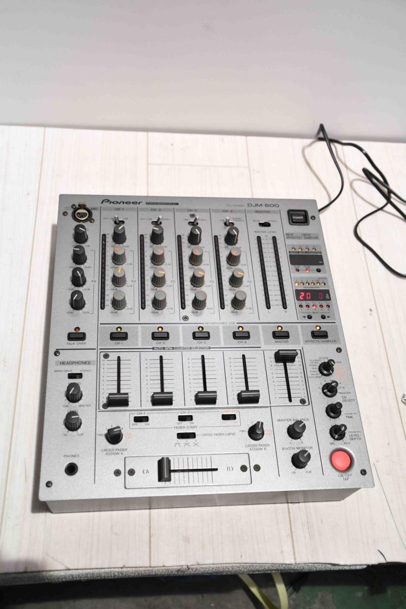 DJM-600 Pioneer DJミキサー パイオニア | Professional 音響機材 4ch