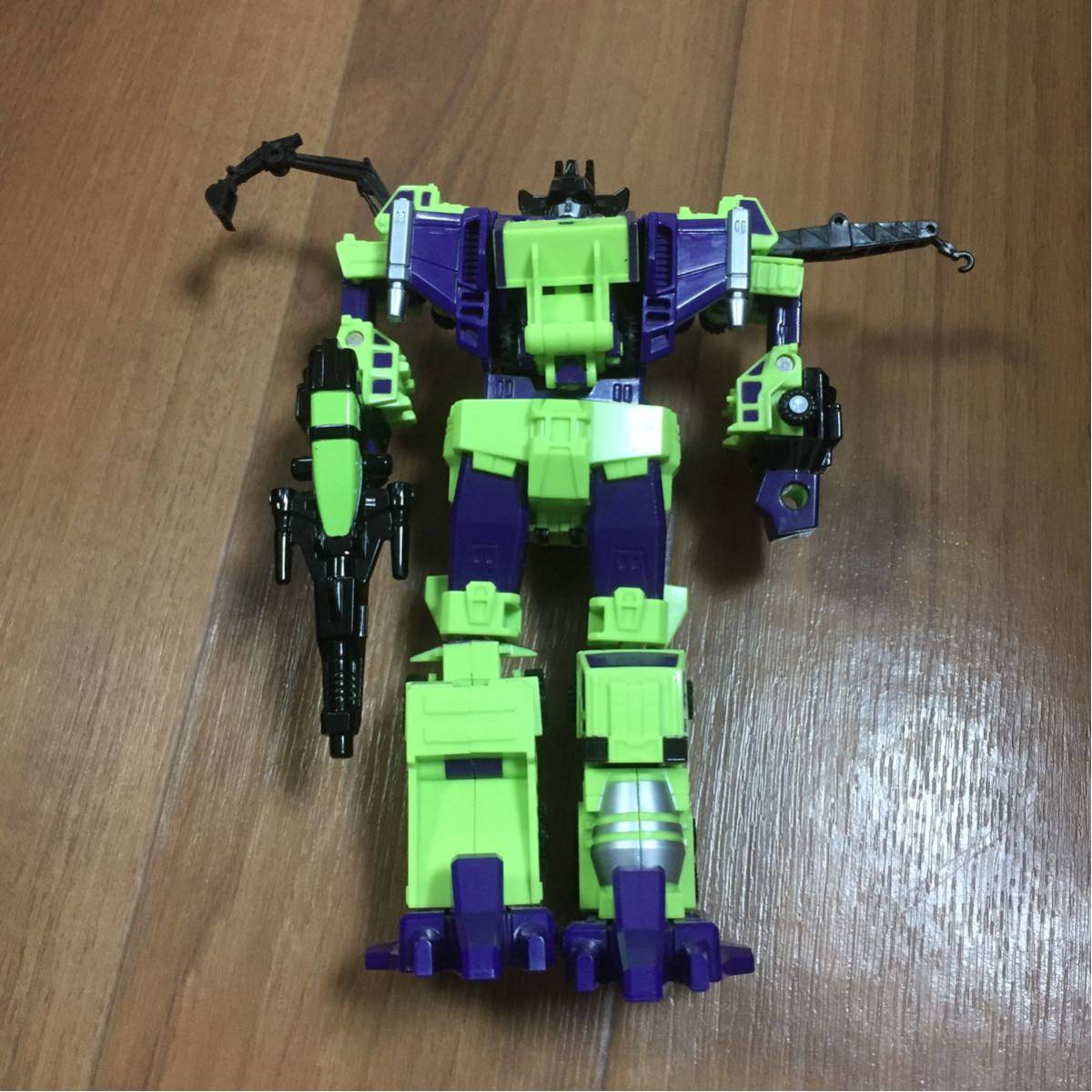 トランスフォーマー ユニバース デバスター デバステーター ビルドロン