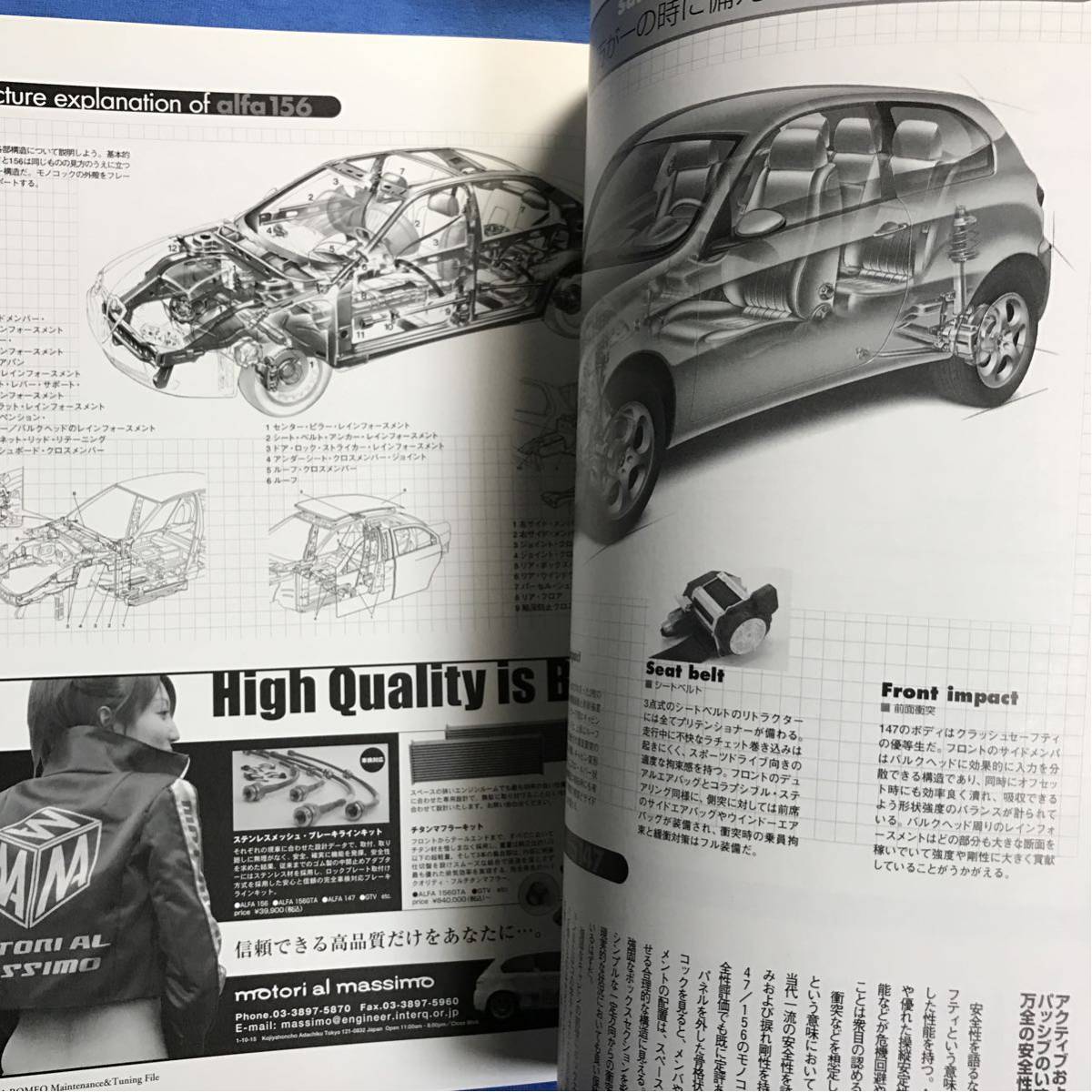 & ROMEO 147&156 ALFA アルファロメオ メンテナンス