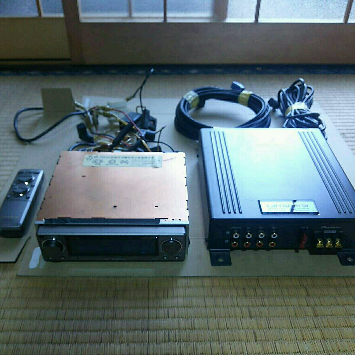 カロッツェリア DEX-P01 DEQ-P01Ⅱ セット アクセサリー carrozzeria 