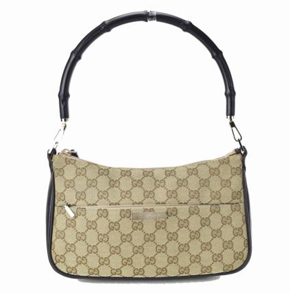 グッチ GUCCI バンブー ワンショルダー | GGキャンバス 中古 