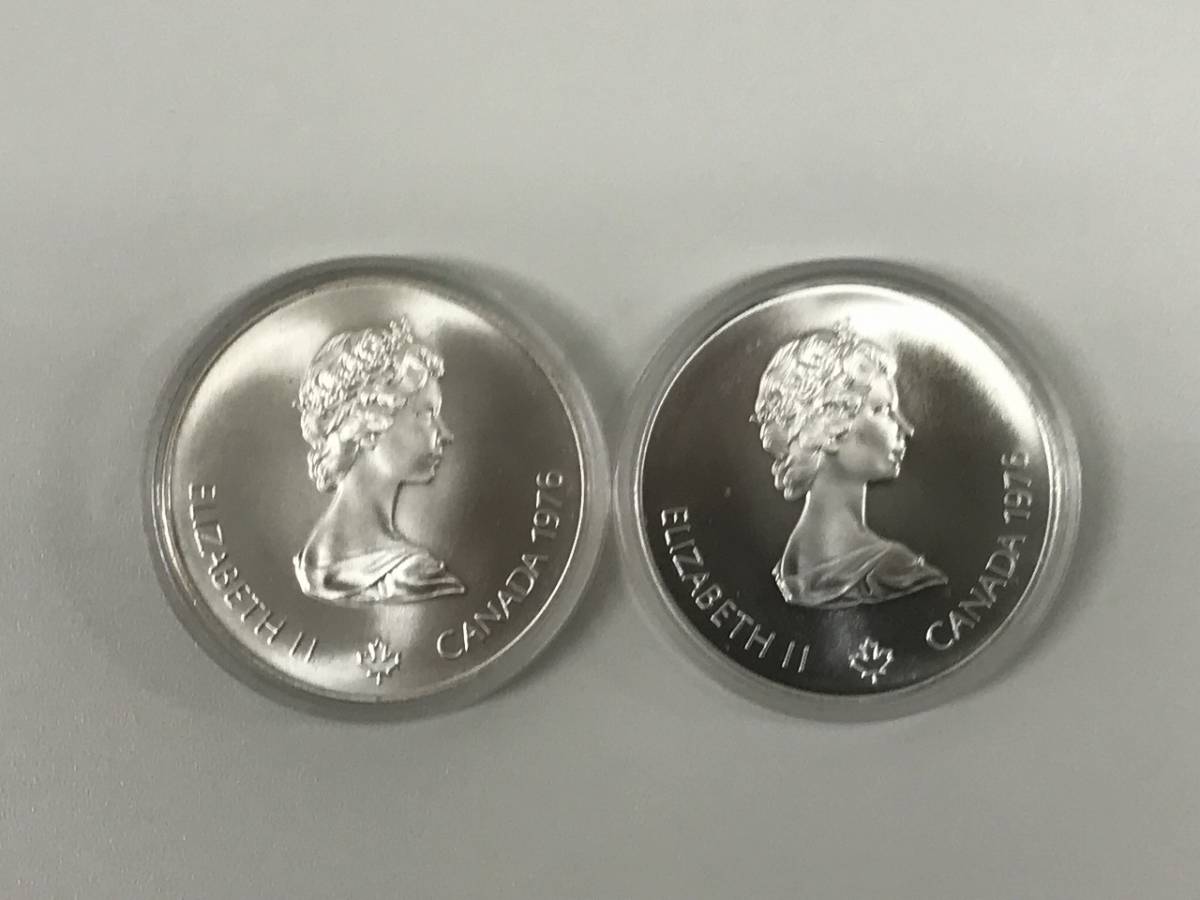 8934◇モントリオール オリンピック 記念硬貨 銀貨 メダル 5ドル 10