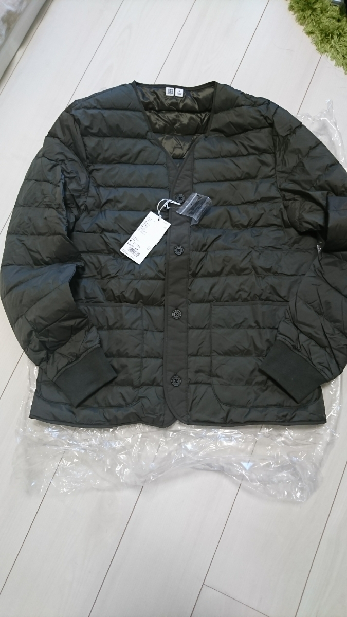 UNIQLO　ユニクロユー Uniqlo U　ウルトラライトダウンコンパクトジャケット　インナーダウン　sizeM　カーキ 　限定