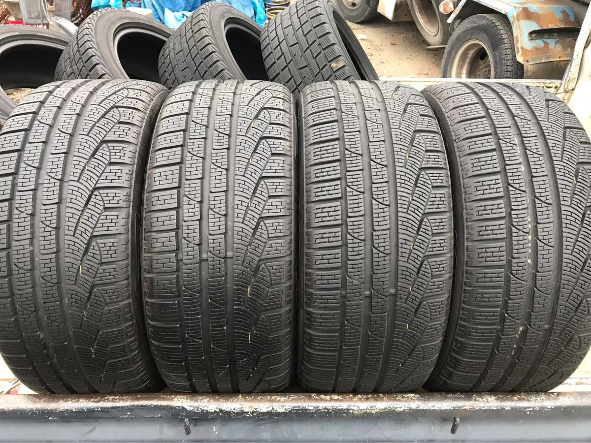 バリ山！上品！PIRELLI SOTTOZERO 245/40R18 4本 2012年 21週2本と18週と16週