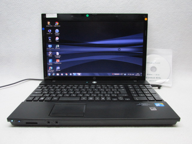 ☆Hp ProBook 4510s Win 7 4G 320G Office2016無線LAN