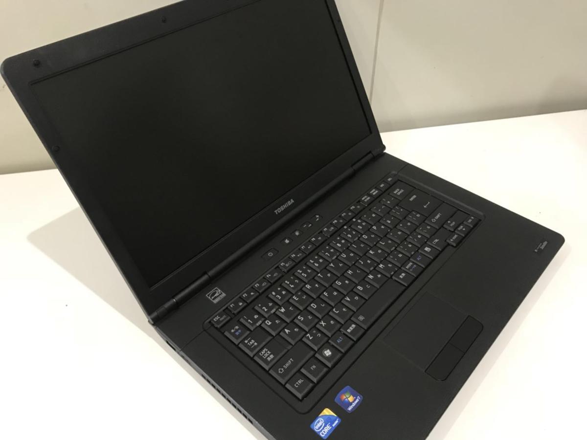 YN26★東芝 Satelite B550/B Core i3-2.40GHz/DVDドライブ/BIOS確認済